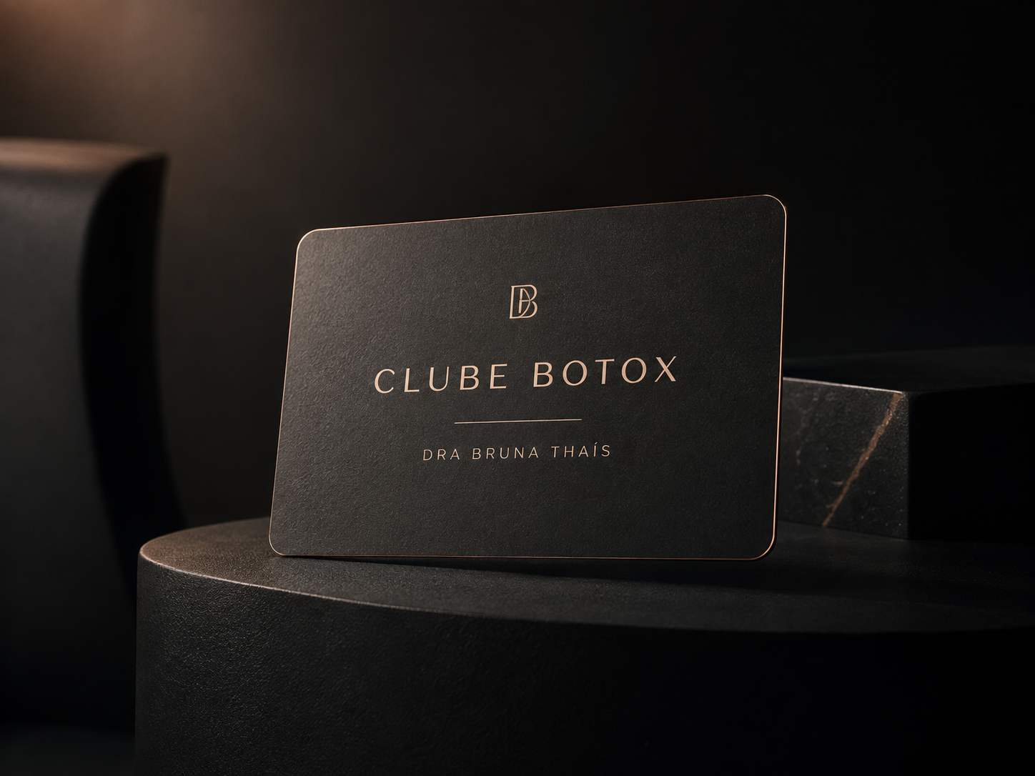 Cartão do Clube Botox da Dra. Bruna Thaís